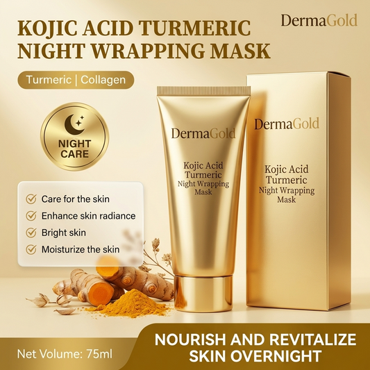 DermaGold Night Masks — Brighten, Firm & Restore While You Sleep